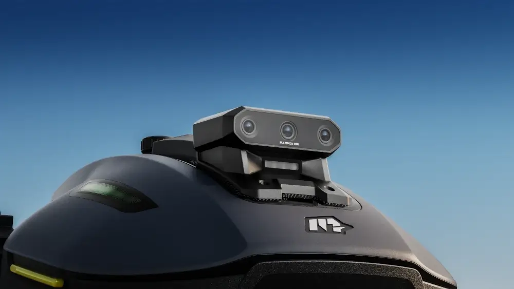 Potrójna kamera AI w Mammotion Luba Mini 2 800